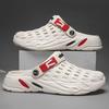 Men's Summer Non-Slip Closed-Toe Plus Size Clogs - Wear-Resistant Beach Sandals