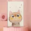 Wall Mounted Cat Scratcher Self-adhesive Cat Scratch Pad Cute Kitten Pattern Scratch Mat Protects Furniture And Walls for Indoor Cats Scratching