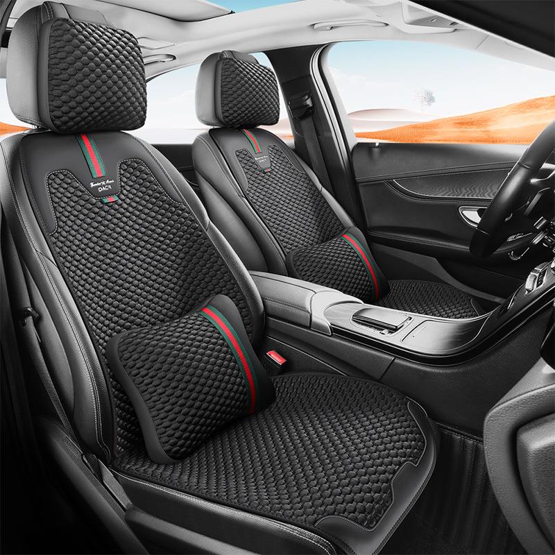 Non-Slip All-Season Air Layer Car Seat Cushion Set