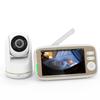 HD Wireless Baby Monitor with Gimbal Camera, Room Temperature Detection, and 5.0" Screen