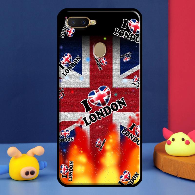London Bus England Big Ben Phone Case for OPPO Find X5 X3 Pro A74 A54 A94 A83 A91 A93 A31 A53 A5 A9 A15 A52 A72 Cover