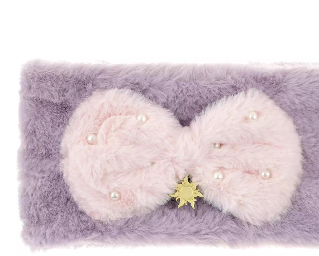 Disney Rapunzel Kids' Muffler with Faux Fur and Ribbon ( ENJOY WINTER ) NEW Disney Store