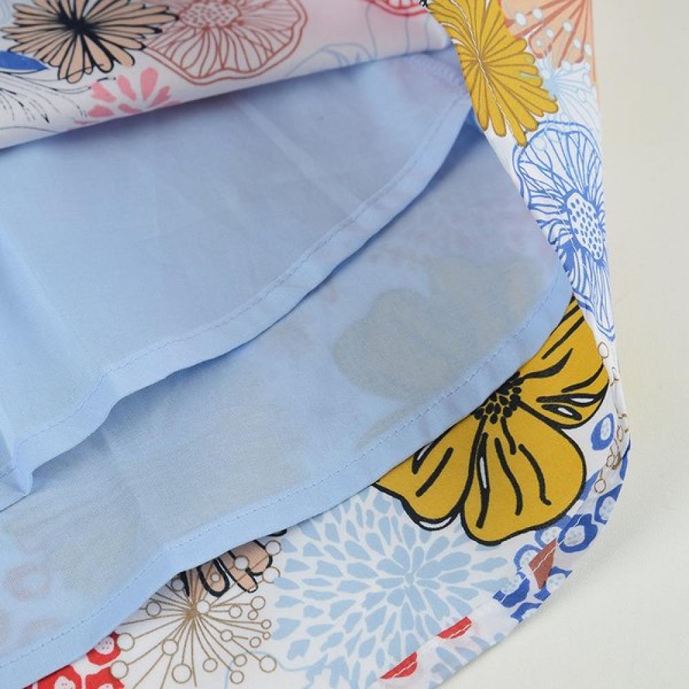 Oilily Flower Pattern Dress Ow9sgop021 