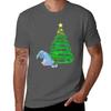 Christmas Donkey Inspired Silhouette TShirt Casual All Match Short Sleeve TShirt