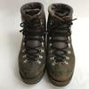 USED/OGURA JAPAN PITON heavy leather trekking mountain boots 25.5-26 brown Japan 80s-90s?