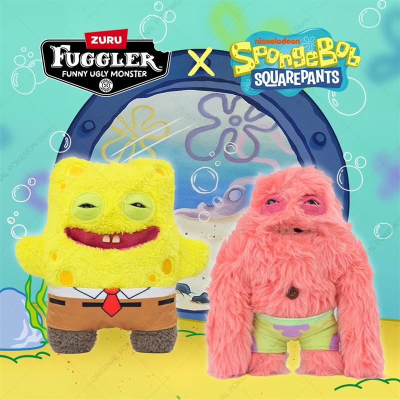 Original Fuggler Ugly Teeth Monster Plush Toy Spongebob Squarepant Patrick Star Gremlins The Lord of the Rings Peluche Doll Gift