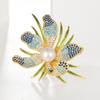 Orchid High-end Women's Exquisite and Luxurious Temperament Brooch