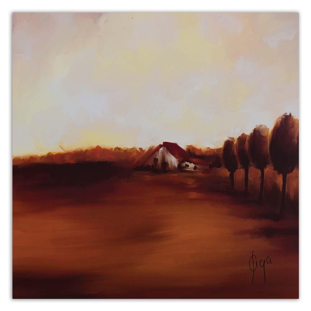 Canvas Print Autumn Landscape Nature