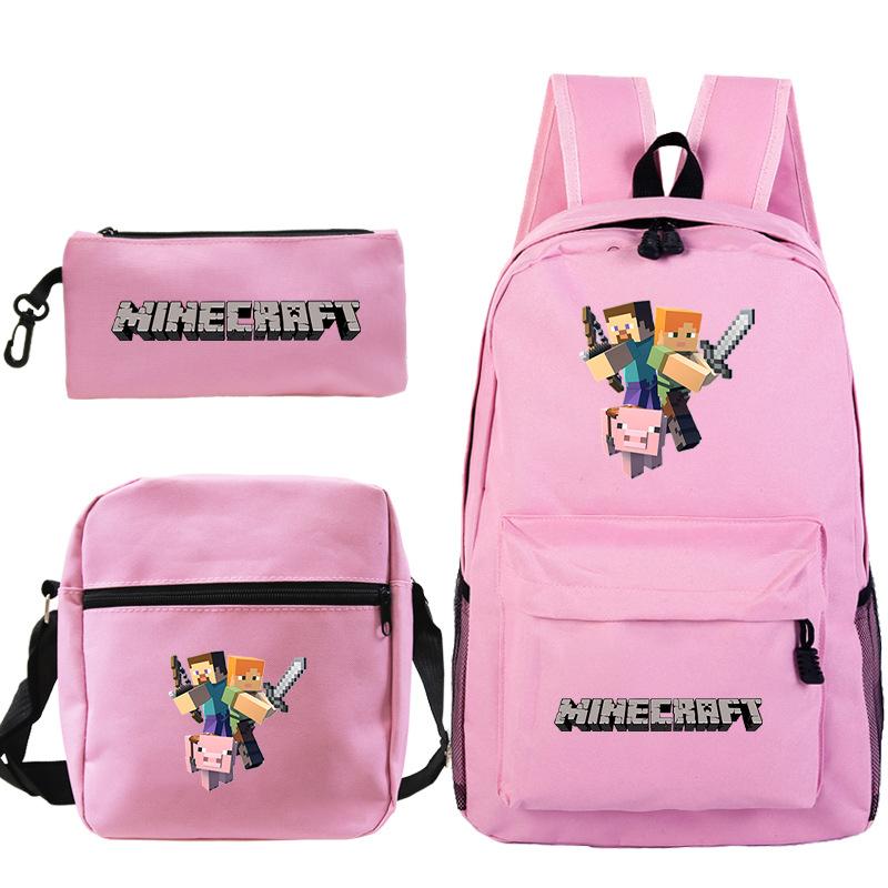 Primary And Secondary School Students Casual Schoolbag Game Merchandise Backpack Set