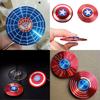Fidget spinner Captain America aux couleurs vives avec rotation à grande vitesse pour soulager le stress