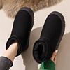 New snow boots women's student short boots winter cotton shoes women's boots thickened velvet shoes