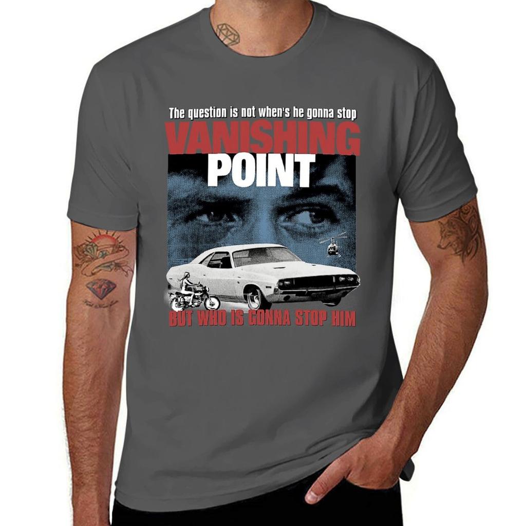 Vanishing Point Tshirt Quick Dry Sports Short Sleeve Tee