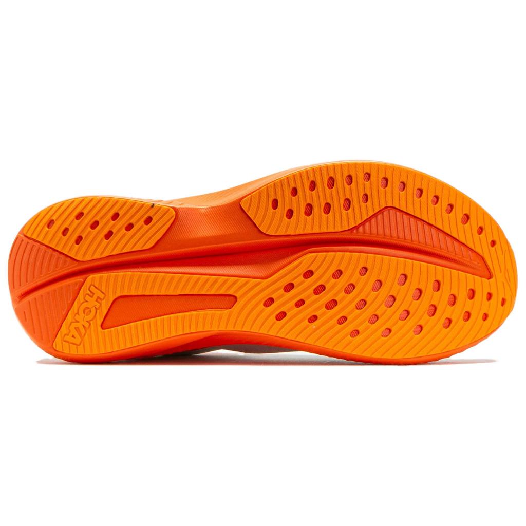 Hoka One One Mach 6 Fashionable Comfortable Non-Slip Durable Low-Top Casual Running Shoes Women sneaker White Orange 1147810-FLV