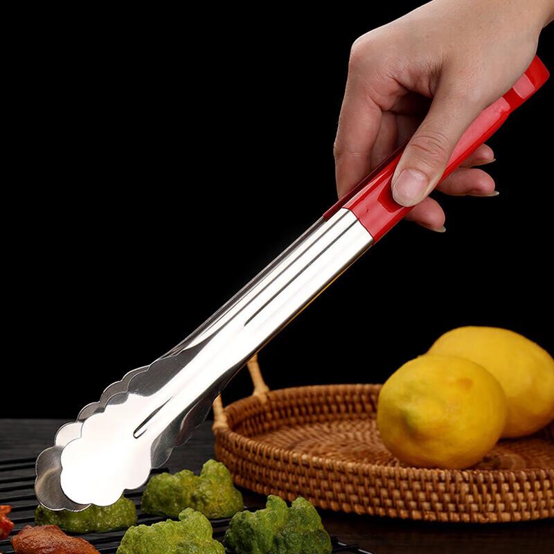 Stainless Steel BBQ Food Tongs