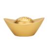 Zinc Zinc Alloy Gold Ingot Solid Desktop Ornaments Vivid Treasure Bowl Ornament  Living Room