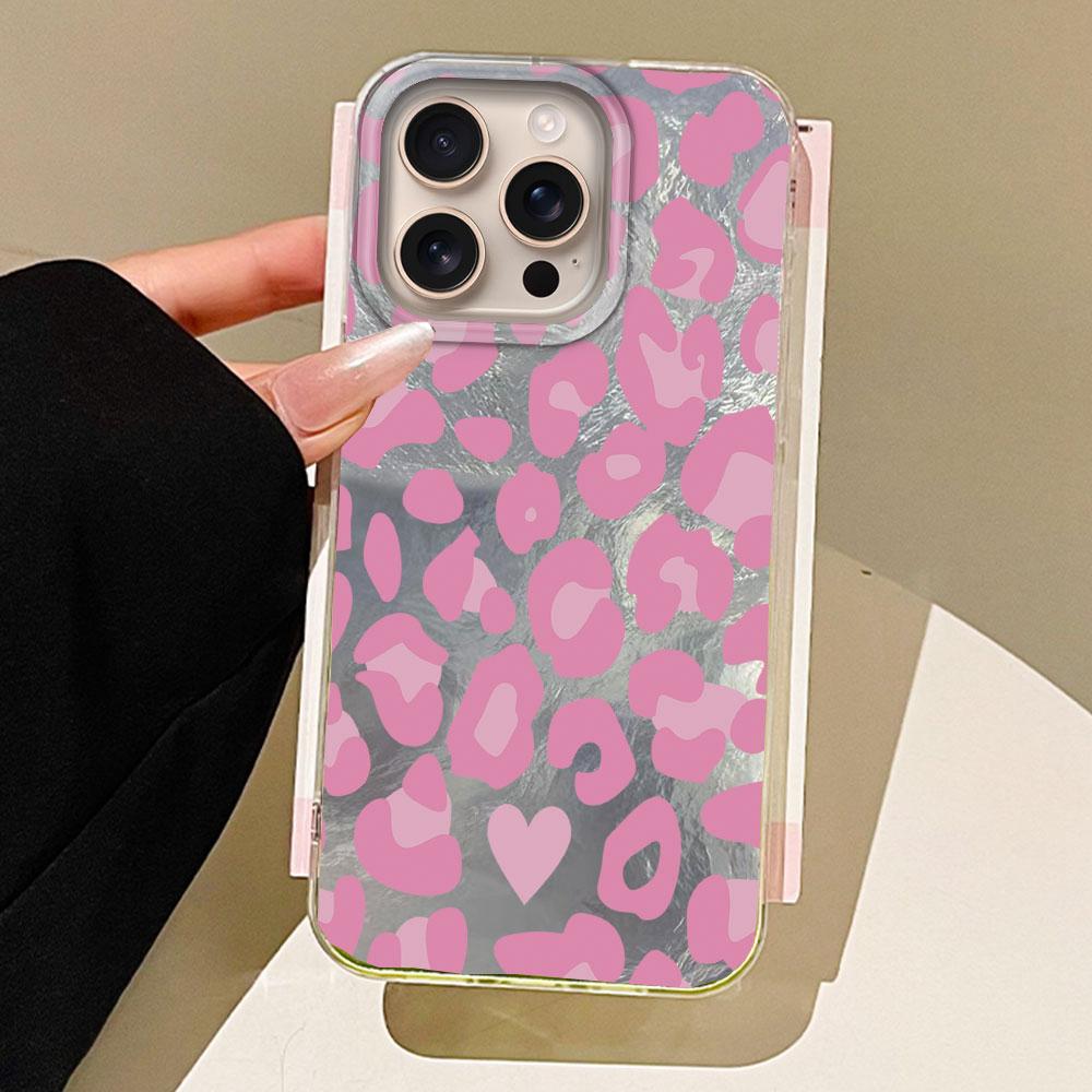 Retro Vzor Vortex s Leopardím Potiskem Dámský Kryt na Telefon pro iphone 16 15 14 7 8 Plus 13 11 12 Pro Max X XS XR SE 2022 2020 16e