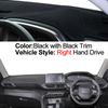 Car Inner Dashboard Cover For Peugeot 3008 5008 2017 - 2020 Auto Dash Mat Carpet Sun Shade Dashmat Rug Cushion 2018 2019