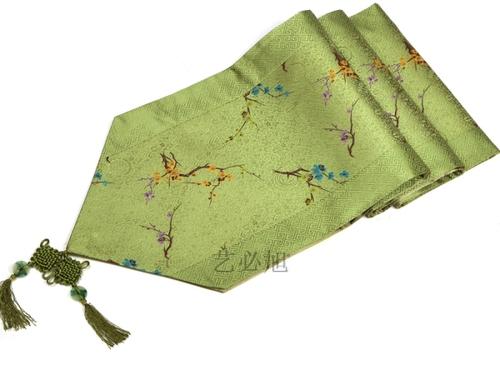 Chinese Style Rural Fashion Table Flag Modern Minimalist Brocade Dining Table Cloth Multi Color Tea Table Cloth Art Table Flag
