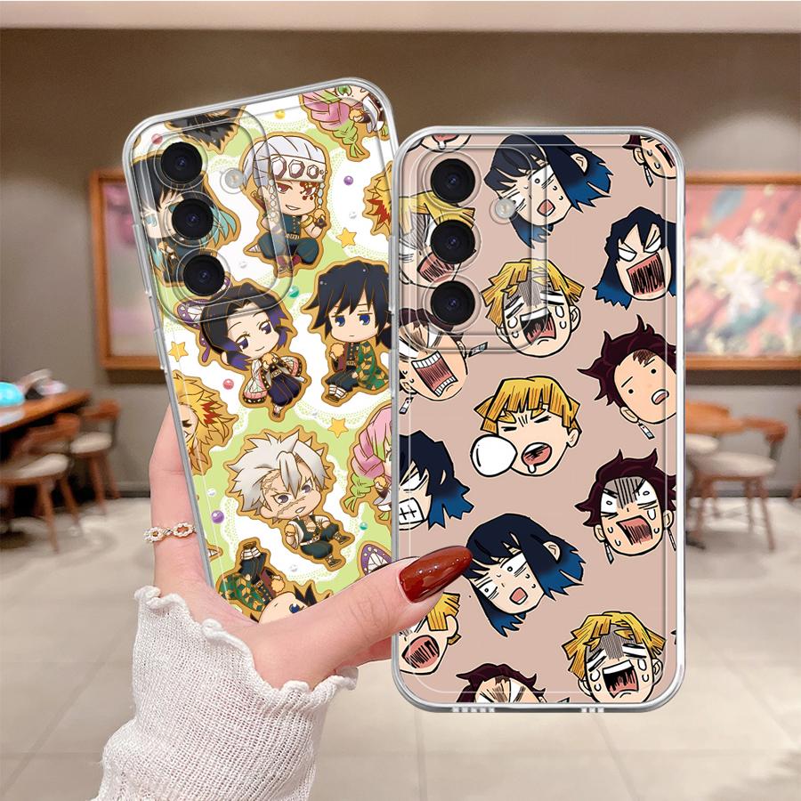 Hülle für Samsung Galaxy A57 A34 A35 A54 A15 A25 A51 A36 A37 A52 A17 A56 A26 A24 A14 A16 A52 A55 Handyhülle D-Demon S-Slayer