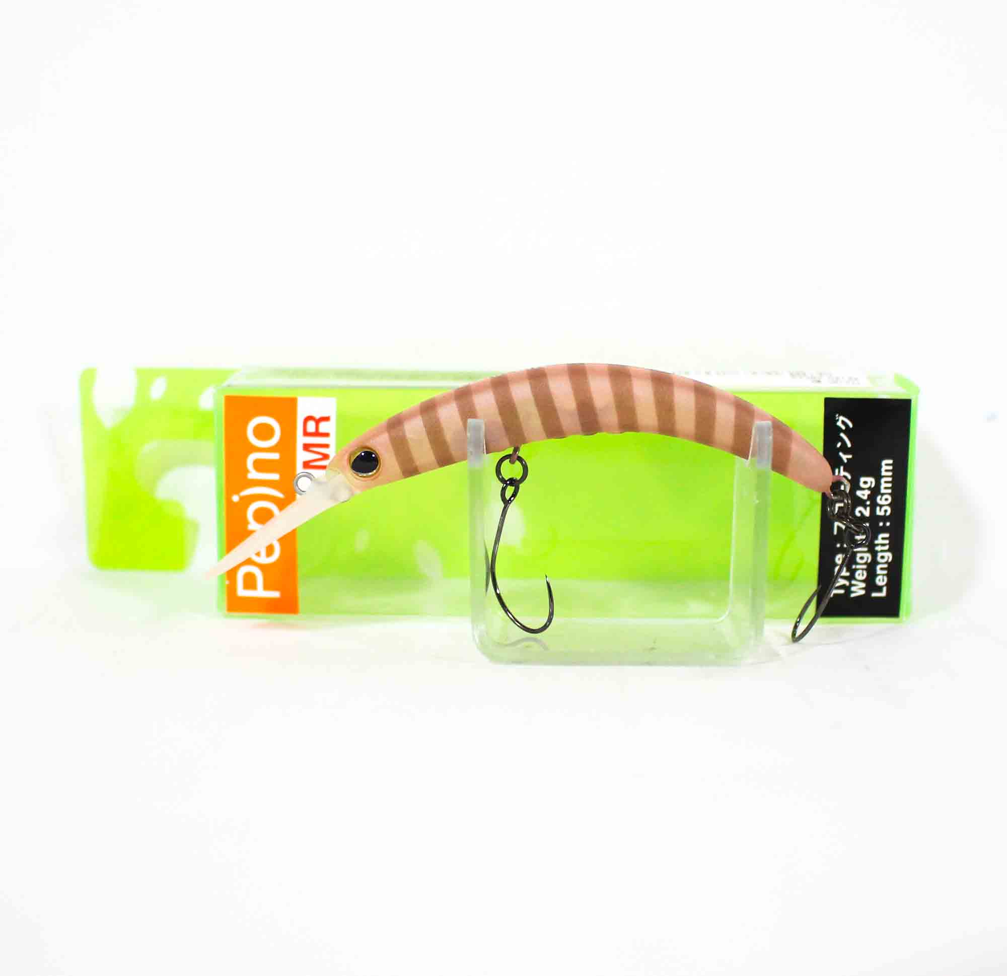 

Jackall Timon Pepino MR Crank Bait Floating Lure Shimashima Glow (5190)
