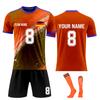Personalised Shirts Kit Mens Girls With Name Number Custom Football Jerseys For Boys Training Suit