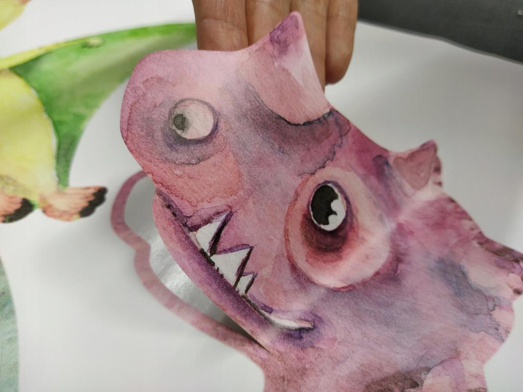 Set of Decorative Stickers for Children - Dinosaurs