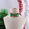 Dog Costume Bowknot Neck Strap Necklace Cat Collar Christmas Dog Decoration Dog Collar Dog Bow Tie