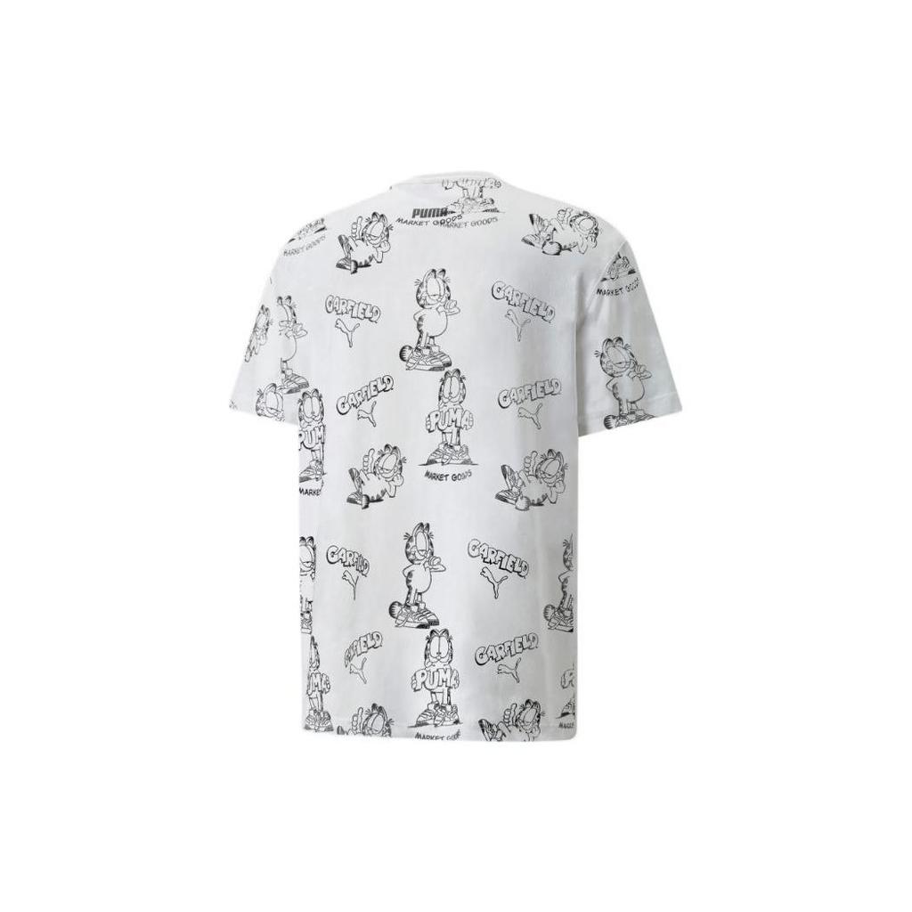 PUMA x GARFIELD Sports Life Collection T Shirt Men's White 534434-02