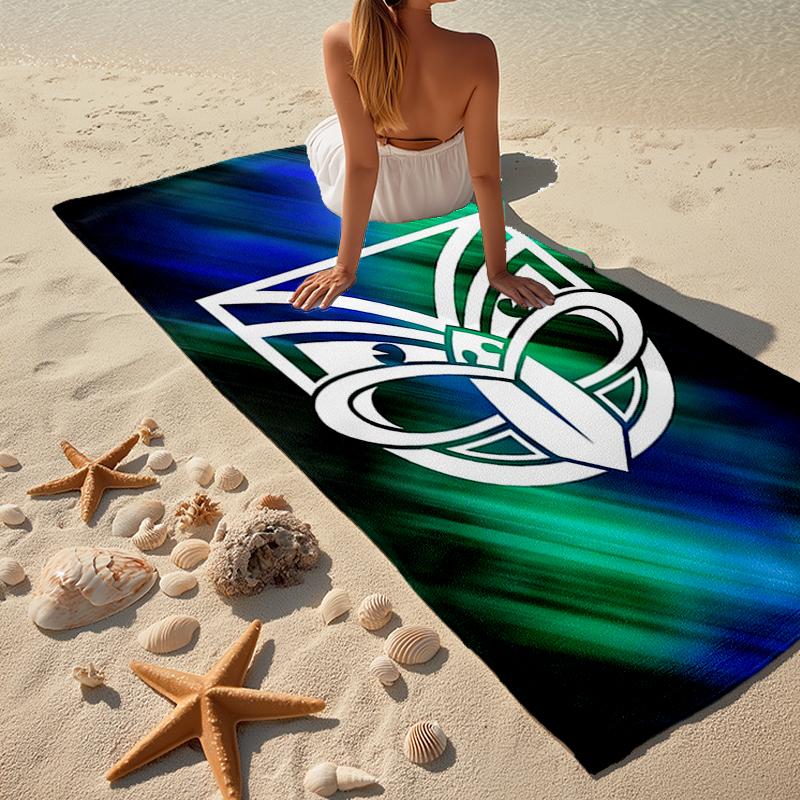 New Zealand Warrior Fashion Beach Towel: Ideal for Summer Adventures Soft, Absorbent and Quick Drying Suitable for Swimming and Bathing