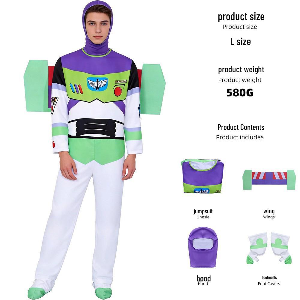 Toy Story Cosplay Costumes: Buzz Lightyear, Woody & Jessie Set for Stage Performance
