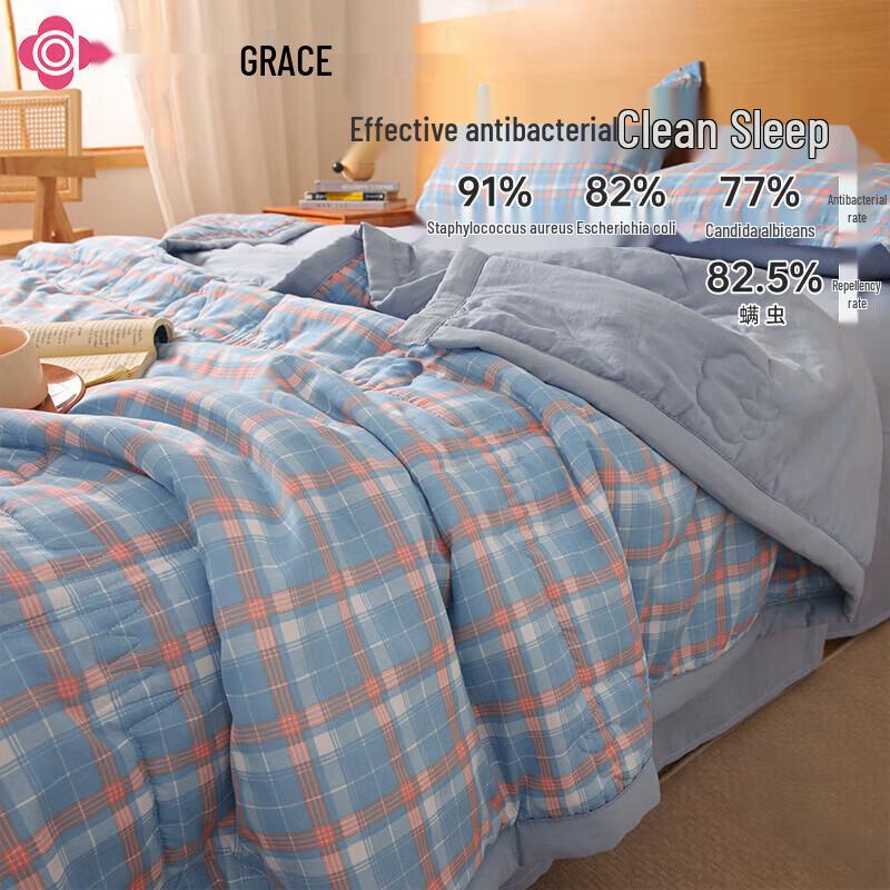 Grace Antibacterial Lightweight Summer Quilt