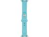 New GlacierX Silicone Synthwave Seafoam Smartwatch Strap for Apple Watch 38/40/41mm Turquoise