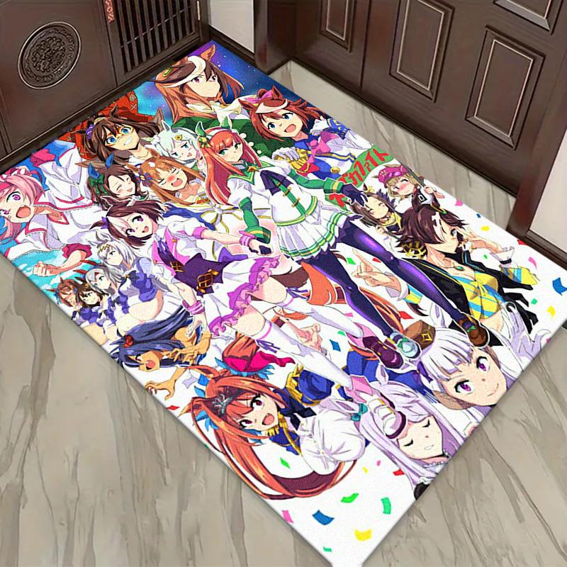 Pretty Derby Carpet Rug for Living Room Bedroom Home Sofa Decoration,Kids play Non-slip Floor Mat