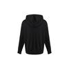 Nike Women's Casual Sports Logo Pullover Hoodie in Black