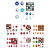 42Pieces Christmas Ball Ornaments Shatterproof Christmas Baubles Hangings Accessory for Tree Ornamentation