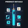 Wireless Soldering Iron USB High-power Fast Heat Rechargeable Soldering Iron Temperature Adjustment with LED Display