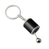 Metal Keyrings Creative Car Transmission Pendant Gear Lever Manual Gear Lever Automatic Keychain Car Styling Accessory