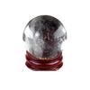 3Pcs Crystal Ball Wooden Bases Vintage Glass Ball Holder Size 3 DIY Display Stand Decorative Supplies for Round Balls