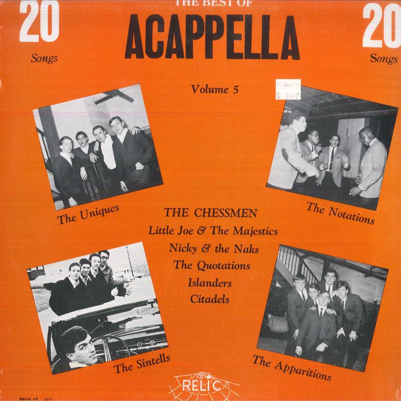 

LP Record VARIOUS - The Best Of Acappella RELIC105 Relic 1965 Non Japan Rock