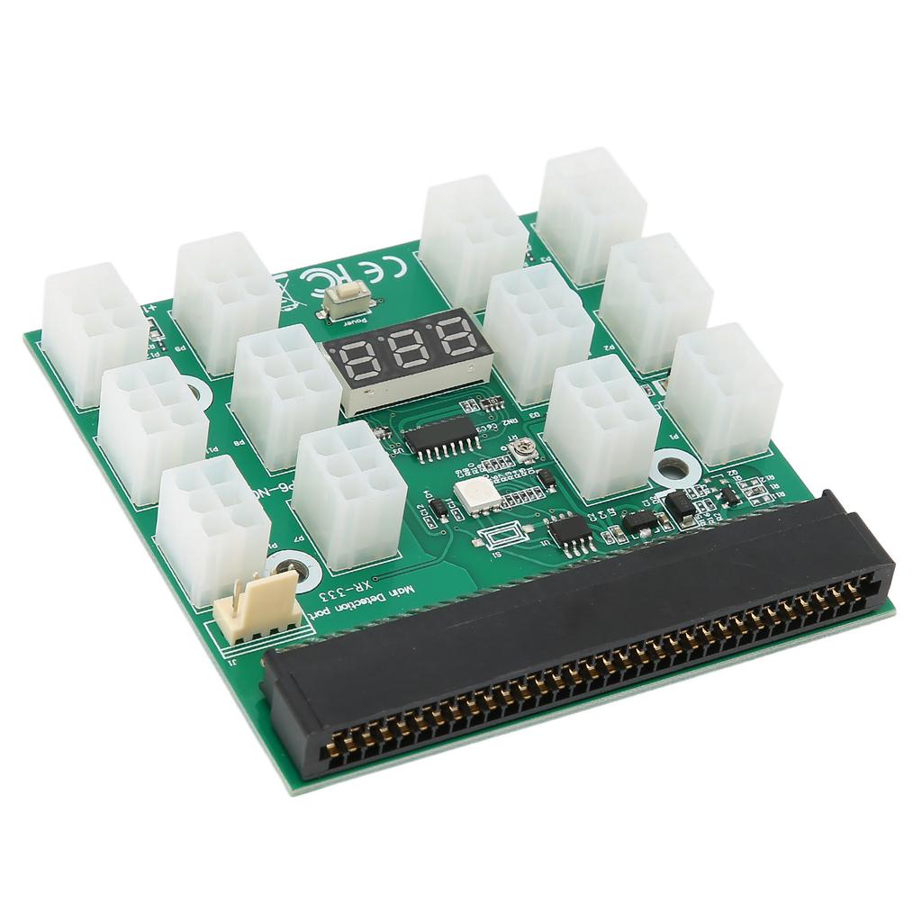 Adapterplatine Servernetzteil 1200W 750W Adapterplatine zu 6-Pin Adapterkarte 12V Grafikkarten-Netzteilplatine
