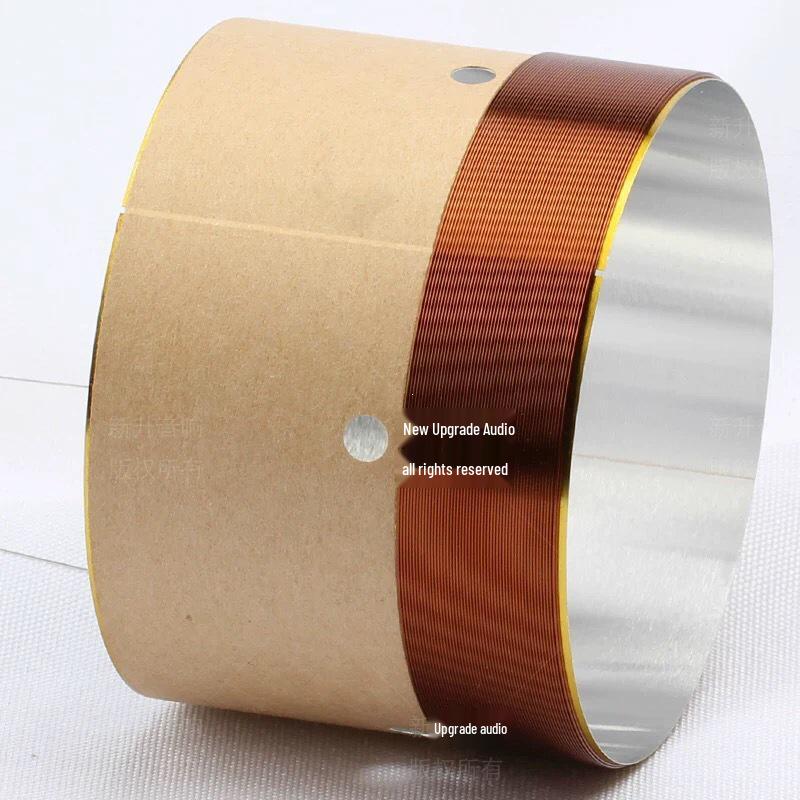 75.5 Woofer Voice Coil, White Aluminum Round Wire, 75 Core, High Power Speaker, White Aluminum Frame, Coil Repair Parts