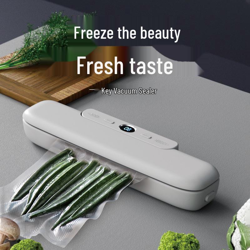 Custom Automatic Vacuum Sealer for Food Preservation - Compact and Compatible with Various Bags