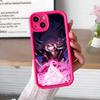 Wandering Witch Elaina Thicken TPU Mobile Phone Case for iPhone 17 16 15 14 13 12 11 Air Pro Max Plus Colorful Cover