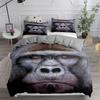 180x220 Bedding Sets Animal Head Duvet Cover Set Super Soft Full Queen King Bedroom Set European American Style Home Textile