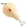 Pet Enrichment Toys Dog Treat Dispenser Toy, Spiky Chicken Leg Chew Rubber Interactive Safe Chewing for Small Medium Large Dogs Puzzle Feeder