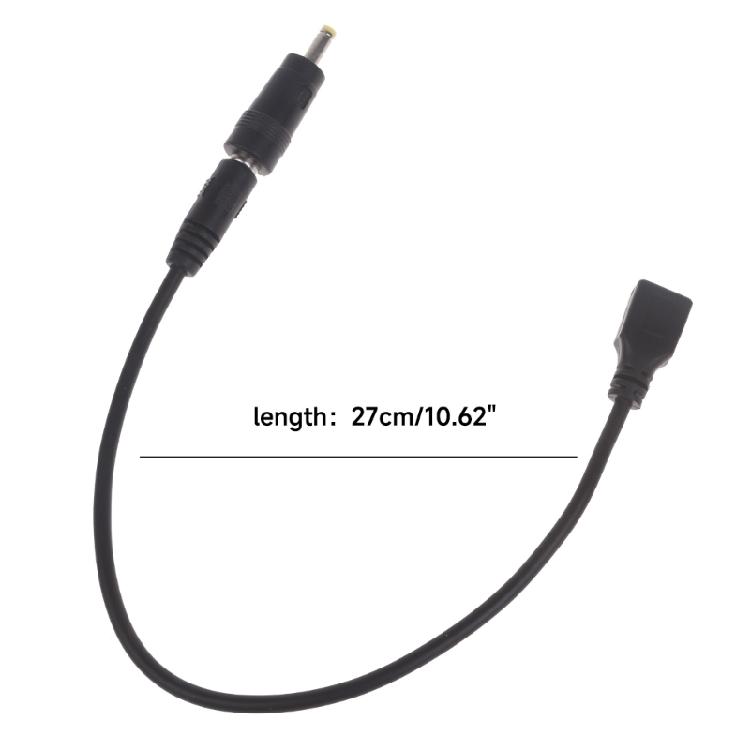 Micro USB Female to DC 5.5x2.1mm Male Power JackTo DC 4.0x1.7 3.5x1.35 3.5x1.3