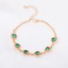 Europe and the United States Hot-selling Jewelry Hollow Love Color a Diamond Bracelet Jewelry Set Fashion Jewelry Factory