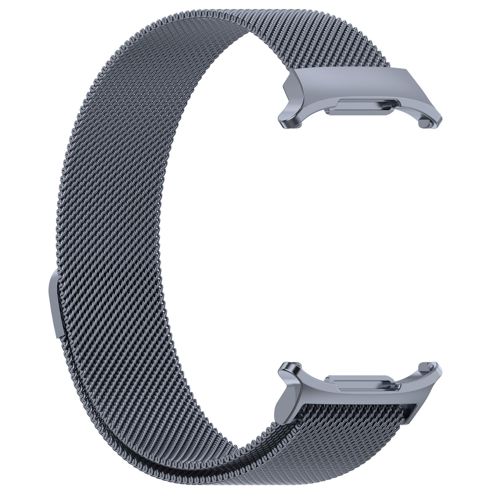 

Міланський петлевий ремінець для Samsung Galaxy Watch 7 47mm Ремінець Браслет з нержавіючої сталі для Samsung Watch 7 Ultra Металевий браслет Galaxy Watch 7 47mm сірий