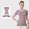 LU3.0 Women's Quick-Dry Short Sleeve Yoga Top for Fitness and Running