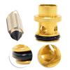Carburetor Fuel Control Needle and Seat Compatible with For Mikuni HSR42 HSR45 TM42 TM45 4.2 Tip 786-27001-4.2